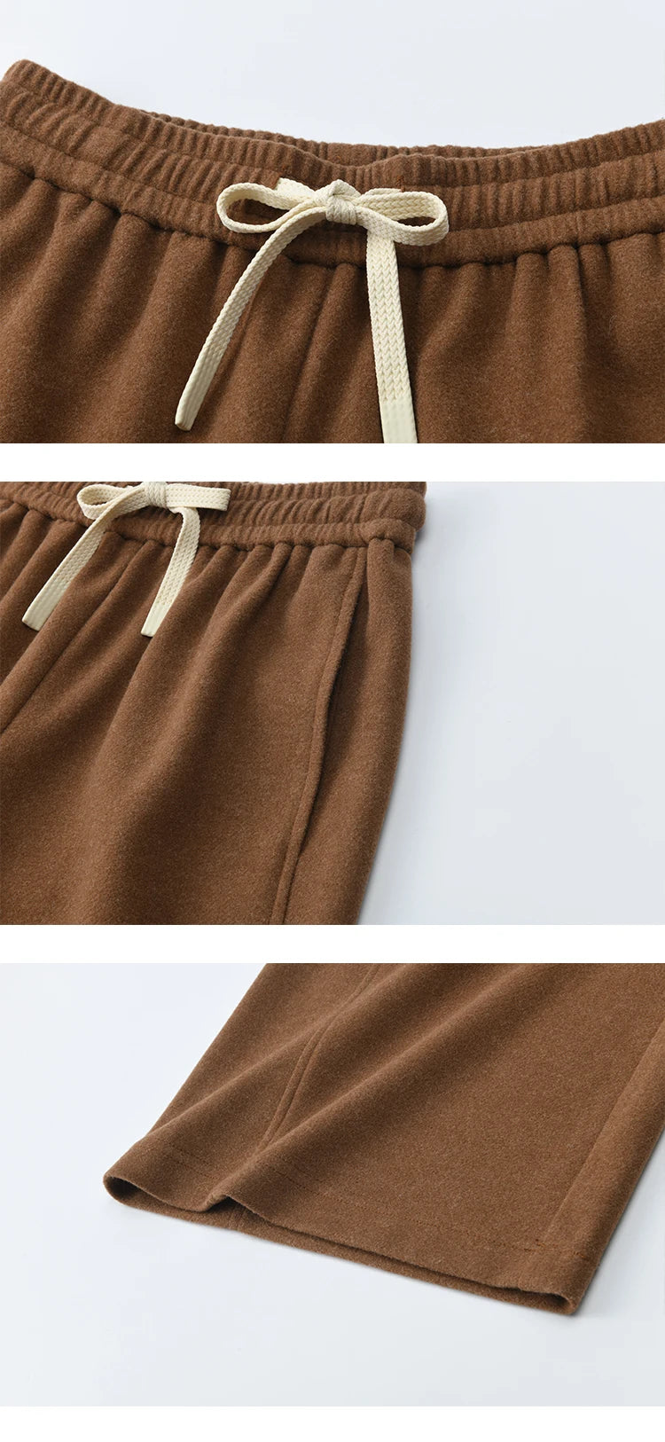 MISHOW Wide-Leg Pants High Waist Straight Lace-Up Loose MXE89K1100
