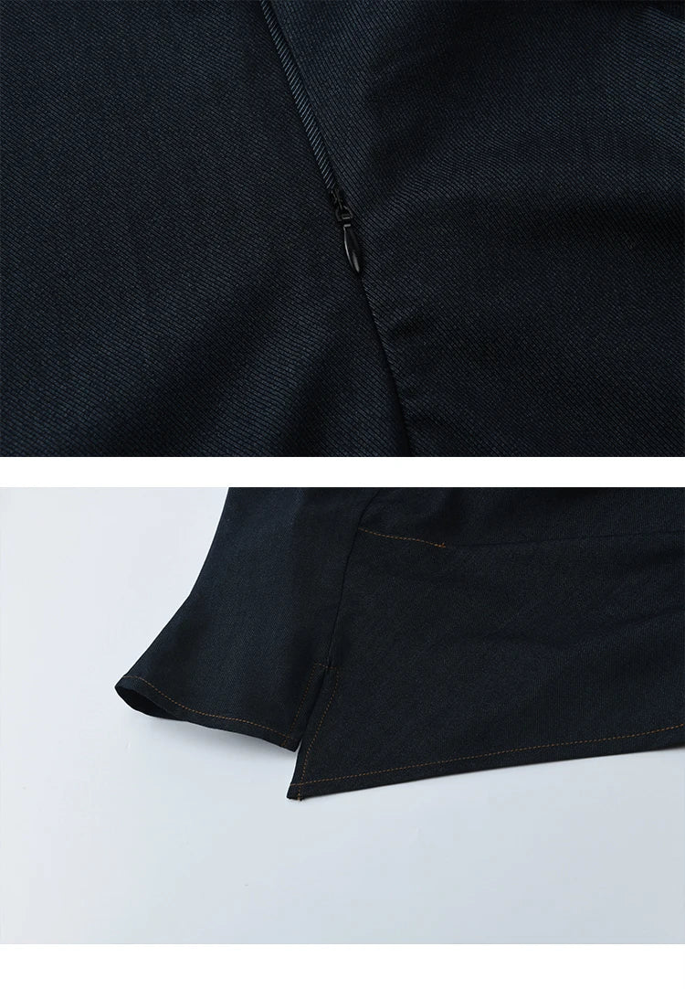 Mishow Imitation Denim Square Collar Camisole Dress (Separately) MXE41T0693