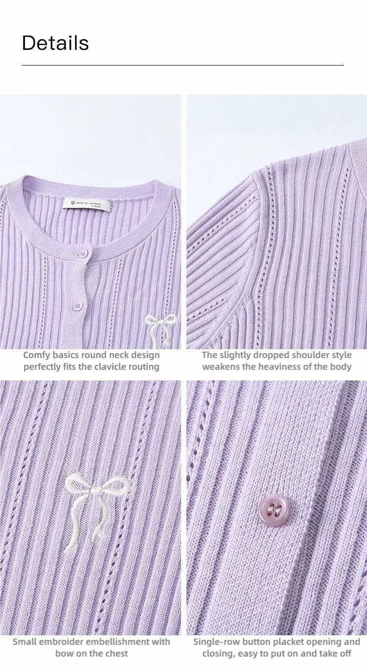 Mishow Macaron Hollow Hook Flower Lace Top MXE16Z1211