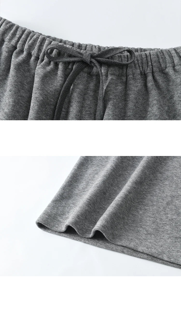 MISHOW High-Waist Wide Leg Pants Drawstring Thin MXD34K0824