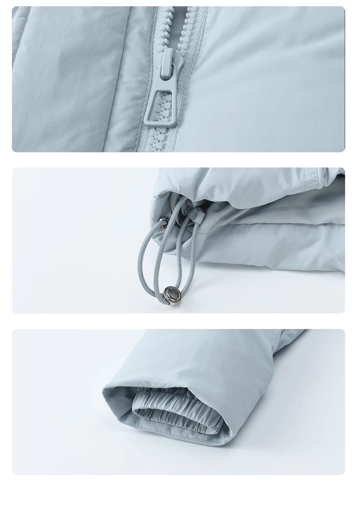 Mishow Hooded 90% White Duck Down Long Coat MXE51Y0079