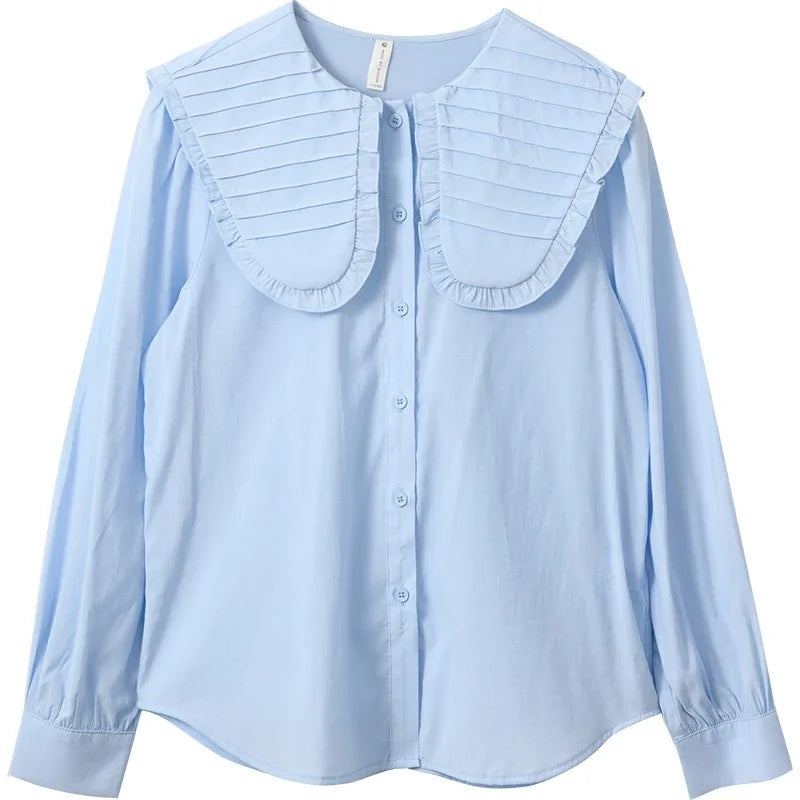 Mishow Korean Doll Collar Vest & Shirt Dress Set MXB12C0199