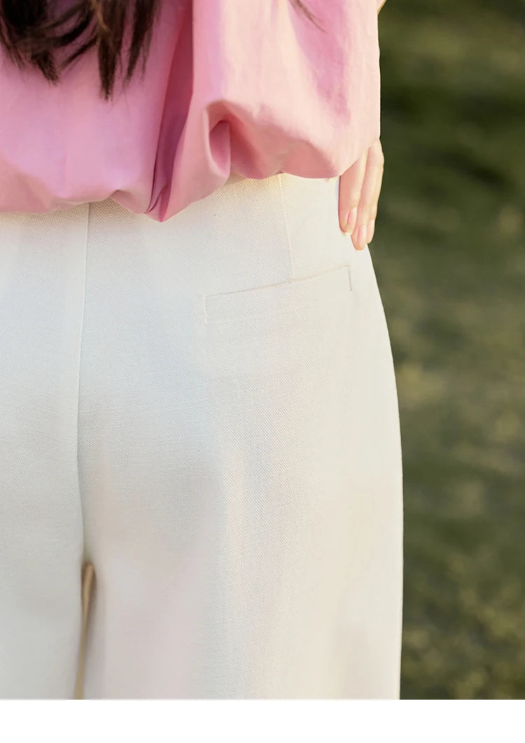 MISHOW High Waist Wide Leg Pants All-Match Loose Trousers MXE32K0913