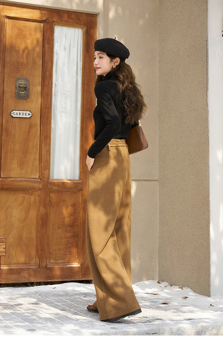 Mishow Mock Neck Bottoming Shirt MXC58Z0290