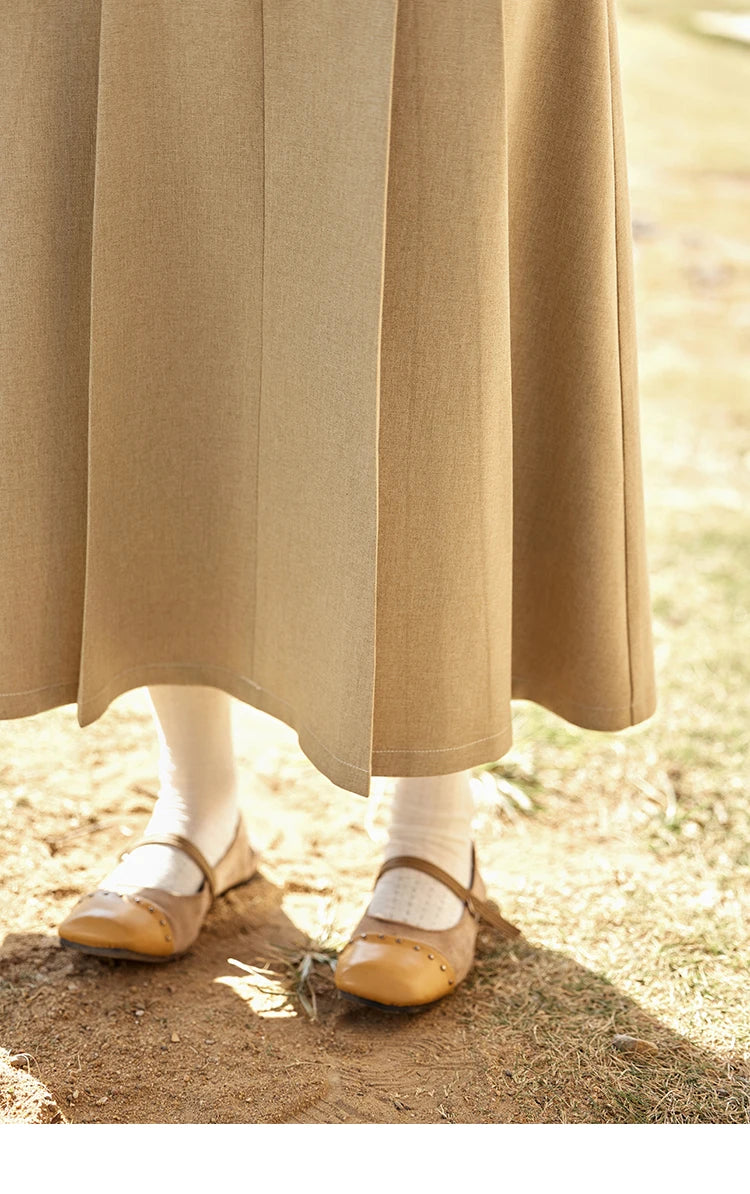 Mishow Vintage Blazer & Pleated Skirt Set MXE11W0712