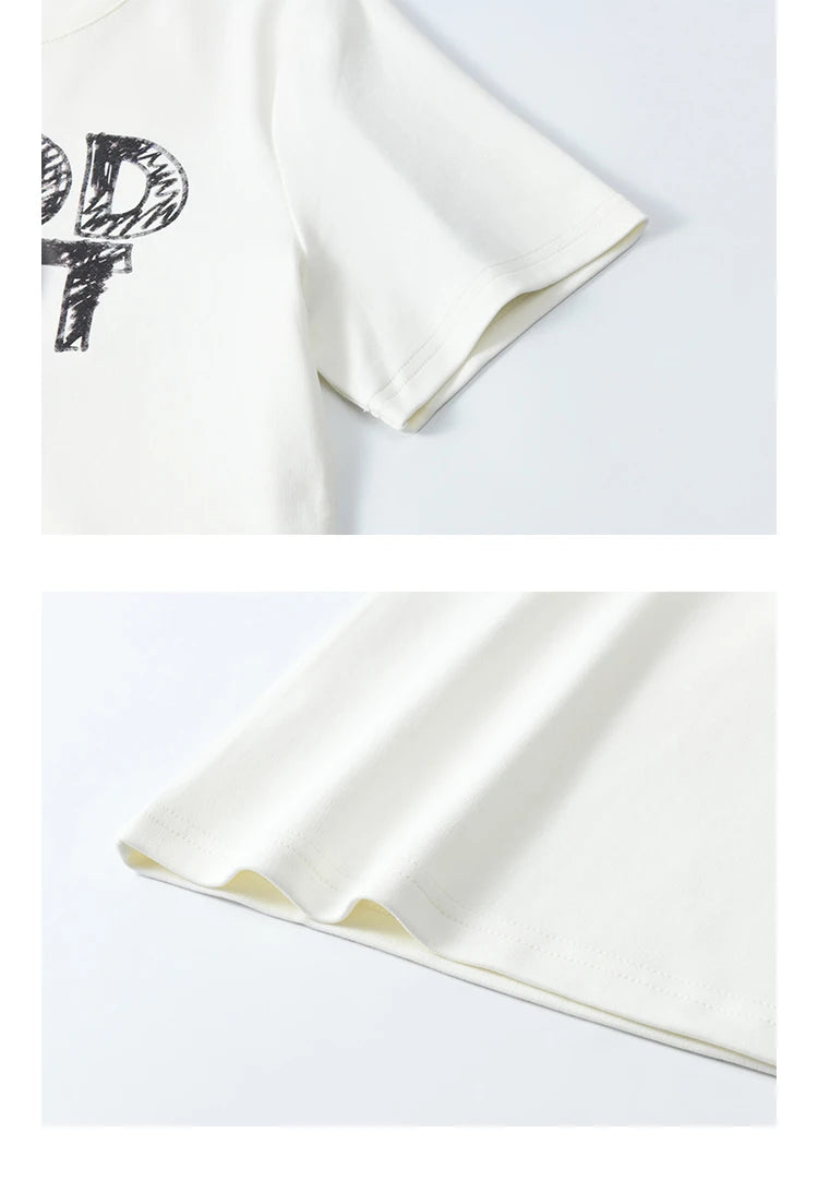 MISHOW Printed Round Neck Soft Cotton Tee MXE13T0461