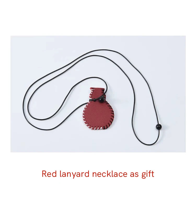 Mishow White Ruffled Tee with Red Lanyard Necklace MXE34T0557