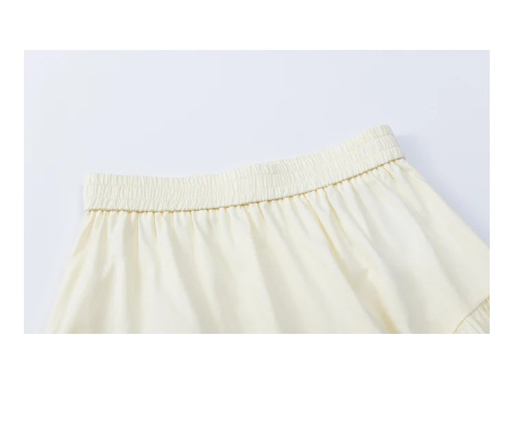 MISHOW High Waist A-Line Skirt Slim Elastic Waist MXE37B0749