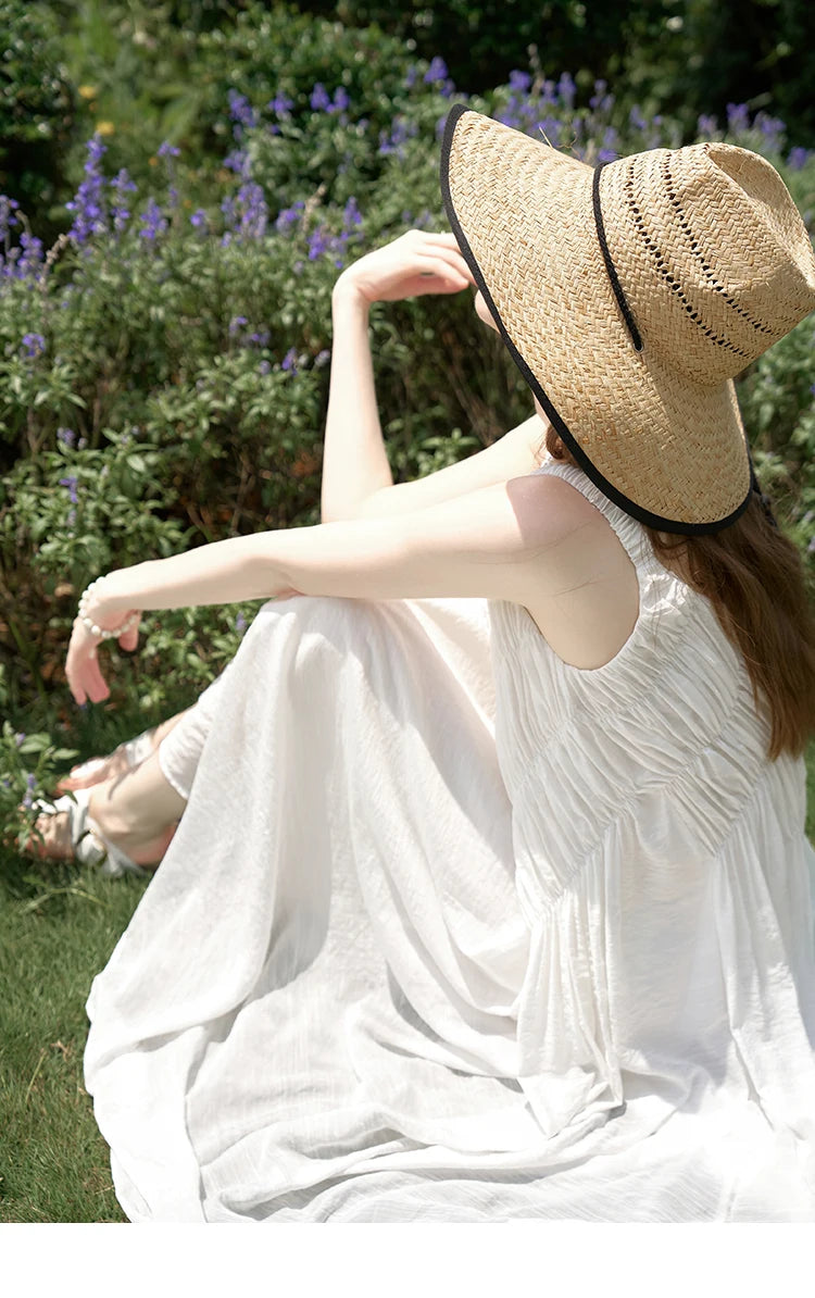 MISHOW French Pleated Suspender Dress MXD26L1939