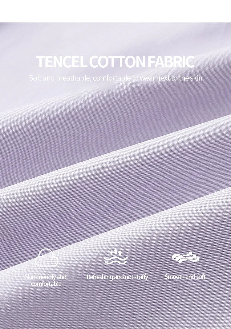 Mishow French Purple Puff Sleeve Square Neck Dress MXE34L2222