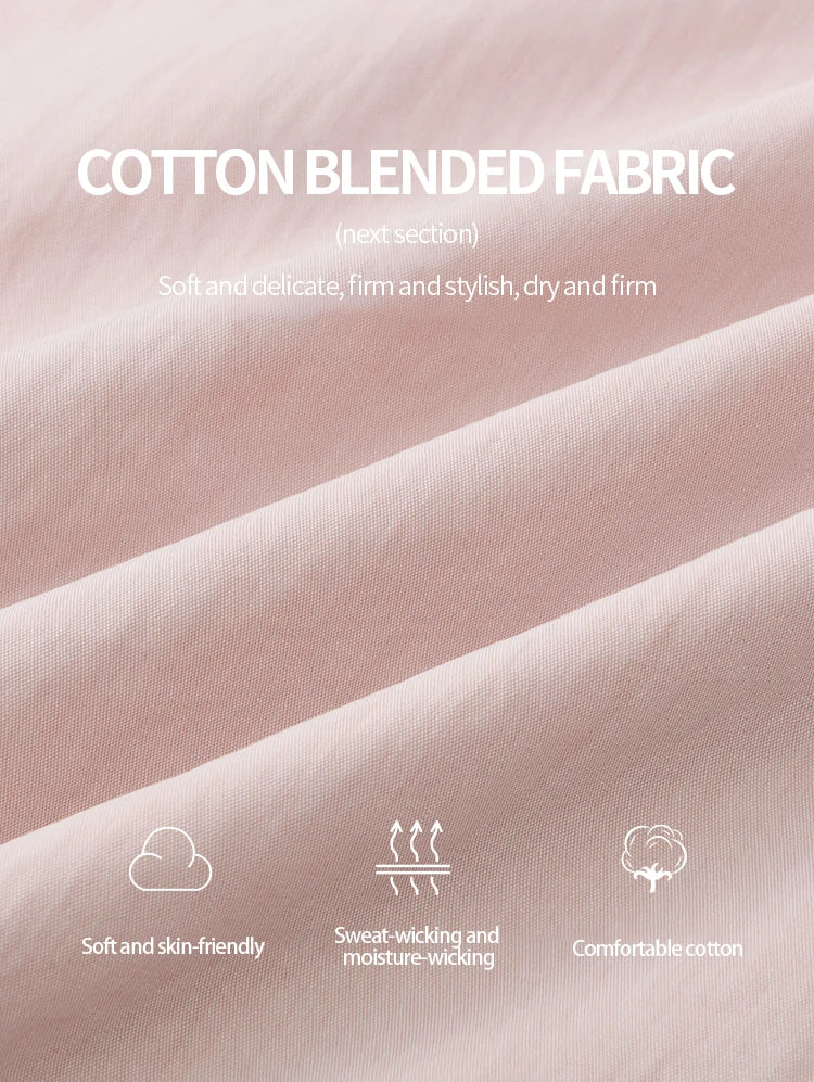 Mishow French Pink Woven Patchwork Knit Dress MXE36L2247