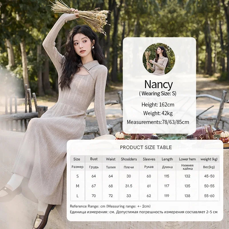 Mishow Imitation Mink Fur Knitted Dress MXD45L2043