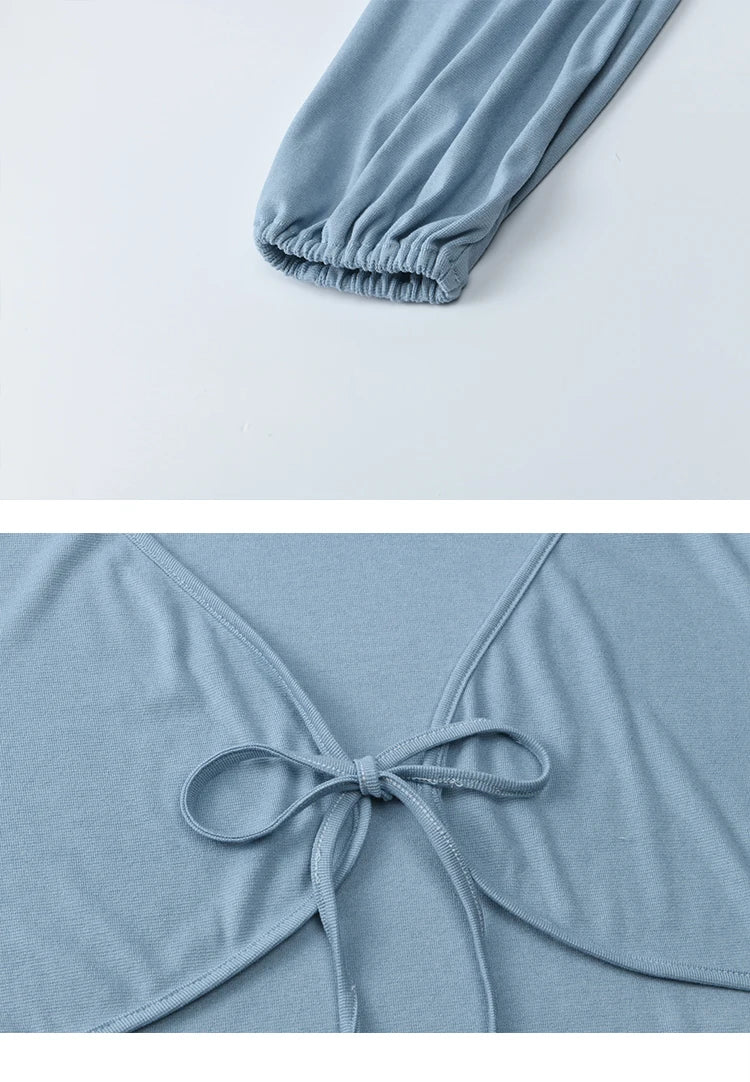 Mishow Imitation Denim Square Collar Camisole Dress (Separately) MXE41T0693