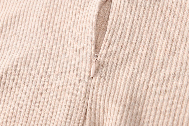 Mishow Plaid Splicing Fake Two-Piece Top MXE13Z1108